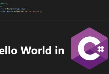 How to Program Hello World in C# Programming