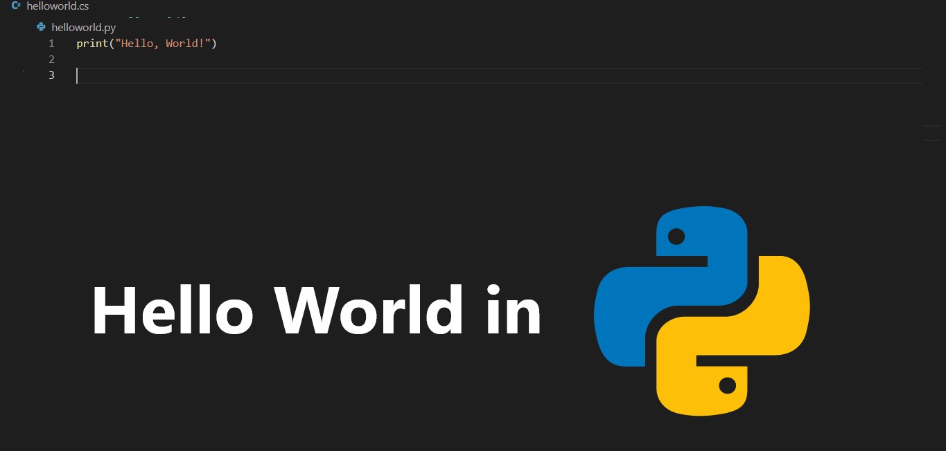 How to Program Hello World in Python Programming