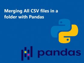 Merging All CSV files in a folder with Pandas